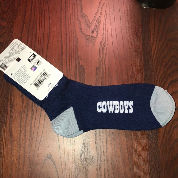 Cowboys Sports Team Logo Socks - Picture 3 of 4